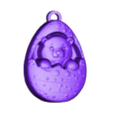 polar bear inside eggs easter decor.stl polar bear inside eggs easter decor