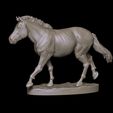 render1.jpg Horse 1-6 scale ready to 3D print - STL 3D print model
