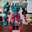 607bbd23-4ef5-482d-bc88-a0be0ec861b3.jpg Transformers Generation Selects Piranacon / Seacons Upgrade parts (For use with TCW Kit)
