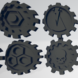 Thumb 2.png Iron Hands Clan & Chapter Icons Space Marine Icon Moulded 'Hard Transfer'