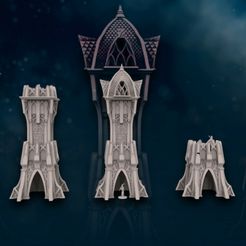 720X720-elven-tower-1.jpg Elven Tower | Scenery | Fantasy