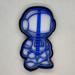 Astronaut.jpg Файл STL Astronaut Cookie Cutter / Астронавт для печенья・Дизайн 3D принтера для загрузки