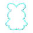 1.png Bunny Cookie Cutter | STL File