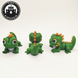 Flexi-Tiny-Iguana,-P5.png Flexi Tiny Iguana, bewegliche Zappelfigur, inklusive Schlüsselanhänger, inklusive 3mf