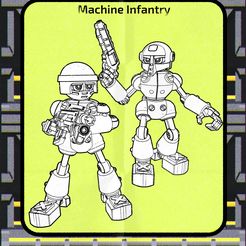 Trooper_Options.jpg 3D file Machine Infantry for Tabletop・Template to download and 3D print