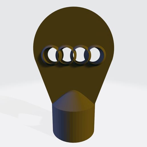 AdBlue Tank Cap Key - model v1 - 3D model önizlemesi