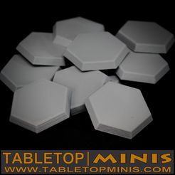 A_comp_photos.0001.jpg Download STL file Hex Base for Battletech • 3D printable design, TableTopMinis