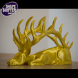 3.png Deer with huge antlers