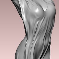 vase-pot-V1.jpg STL file Vase pot - Wet cloth girl's Torso・3D print design to download, LeTranh