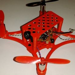 20161025_193124.jpg Descargar archivo 3D gratis Micro Mauler 106 - Quadcopter FPV con motores de 7mm - BeeBrain - Inductrix・Modelo para la impresora 3D