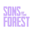 Sons of the Forest upper part.stl Sons of the Forest logo