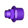 Valve switch M6 axis 1.stl Lampe de bureau Steampunk