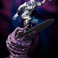 SILVER_PLATA_POSTER_6_2000px.png STL file SILVER SURFER / SURFISTA DE PLATA・3D printable design to download
