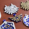 PANORAMICA.JPG Zelda - Collection of 4 key rings