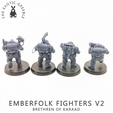 V2-Back.png OBJ file Emberfolk Fighters・3D printable design to download