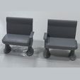 Plush-Seats-Print.jpg Interurban Seat and Railroad Waiting Room Bench
