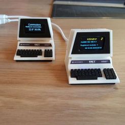 pair.jpg Mini Commodore PET with ESP8266 and SSD1306 Oled Screen