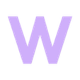 W.STL 3D font "Keep Calm" | Police 3D