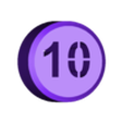 10_coin v1.stl Coins compatible with Fisher Price cash register