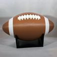 Football-STL-3.jpg Fichiers STL de football réaliste grandeur nature et support - NO AMS - LICENCE COMMERCIALE