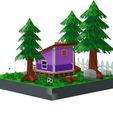 6.jpg THE HOUSE IN THE FOREST - THE LAKE HOUSE3D MODEL THE HOUSE IN THE FOREST - THE LAKE HOUSE