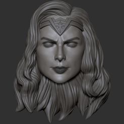 vghjvgjvghcg.jpg STL file Gal Gadot as Wonder Woman head for action figures・3D print model to download
