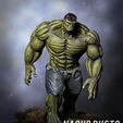 hulk final con nombre01.jpg Hulk 3D print model