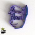 CULTS2.jpg PAW PATROL CHASE FONDANT COOKIE CUTTER