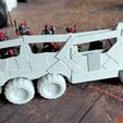 OrkGatePhoto3.jpg Truck Gate - moving barricade for gothic/grimdark/scifi wargames