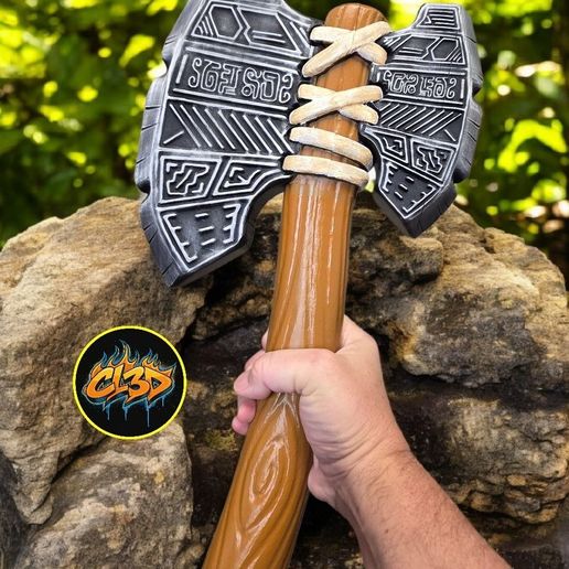 Aztec Axe - Cosplay