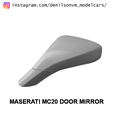 maseratimc20.png MASERATI MC20 DOOR MIRROR