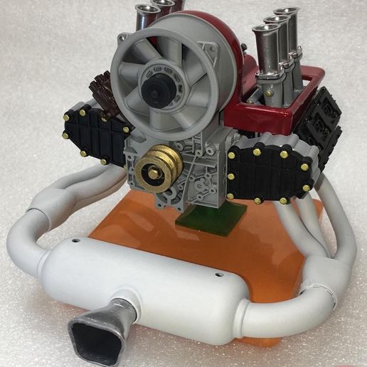 PORSCHE 993 FLAT SIX - ENGINE