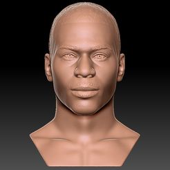 1.jpg Archivo STL Busto de Nelly para imprimir en 3D・Diseño imprimible en 3D para descargar