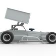 22.jpg Supermodified front engine Winged race car V4 Scale 1:25