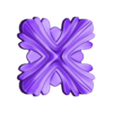Rosette n4 for 3D printing.stl Carved Rosette n4