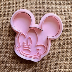 mickeysonrisita.png STL file MICKEY MOUSE COOKIE CUTTER COOKIE CUTTER・3D printing idea to download