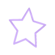Estrella.stl SPACE COOKIE CUTTERS KIT X7 COOKIE CUTTERS KIT X7
