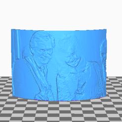 FOTO CURVA CRISTINA Y ALBERTO.png Fichier STL PHOTO 3D COURBE DE CRISTINA FERNANDEZ ET ALBERTO FERNANDEZ・Modèle pour imprimante 3D à télécharger, KINEG3D
