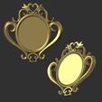 Pic-03.jpg 3D-Datei Prinzessin Pfirsich-Brosche・Design für 3D-Drucker zum herunterladen