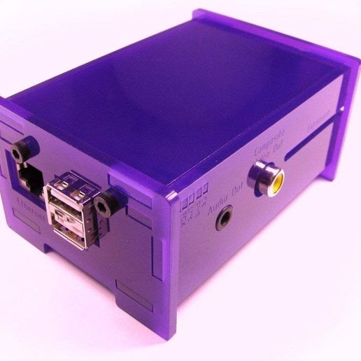 📦 Raspberry Pi Enclosure・Free 3D File for 3D printing and CNC machining ...