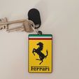 Ferrari-I-Print.jpg Keychain: Ferrari I