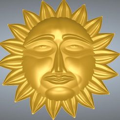 face-01-00.jpg STL file "Spirit of love" original real 3D Relief Round Rope Rosette For CNC building decor ceiling or wall mounting for decoration "Spirit of love" cd-02 3d print・Model to download and 3D print