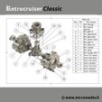 Retrocruiser-classic-10.jpg STL-Datei Retrocruiser Classic - 3D printed motorbike in scale 1:7・3D-druckbare Vorlage zum herunterladen