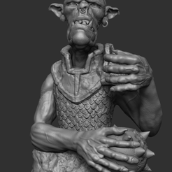 Снимок-экрана-2023-09-01-005734.png STL file Goblin pen holder・3D printer design to download