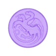 dragon.stl House of the Dragon Coin