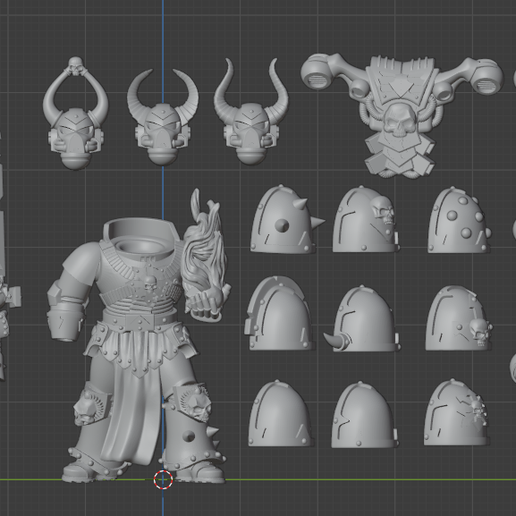 Renegade Librarian. 3D model