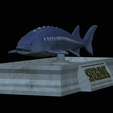 Sturgeon-statue-6.png fish beluga / sturgeon / huso huso / vyza velká statue detailed texture for 3d printing