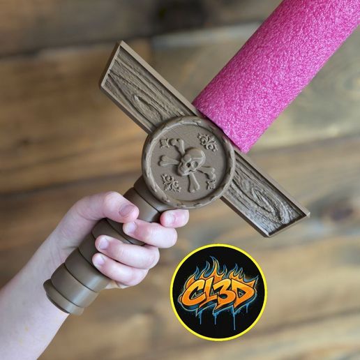 pirate.jpg Pirate Pool Noodle Sword