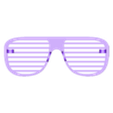 shutter_plain.stl Parametric Shutter Glasses