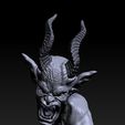 demon bust 7.jpg Fichier STL La chasse aux démons・Plan à imprimer en 3D à télécharger, i3Dfab